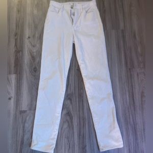 Hollister, cream colored corduroy pants, size 0